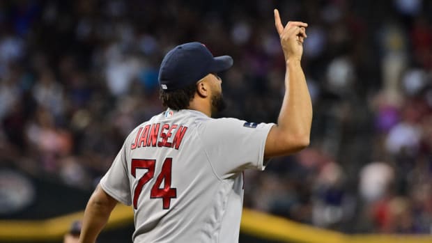 Boston Red Sox pitcher Kenley Jansen